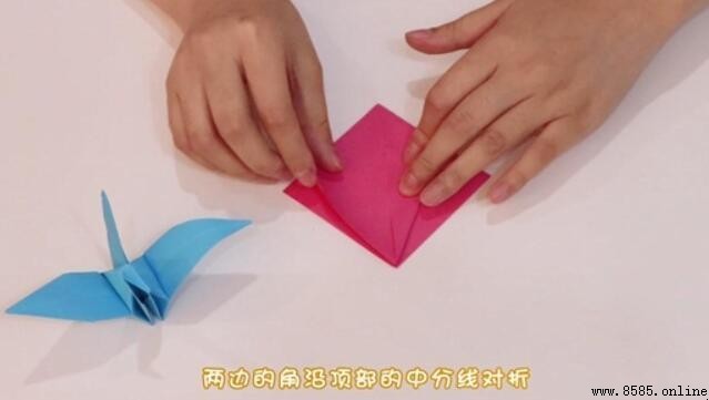 千紙鹤的折法:11步轻松完成