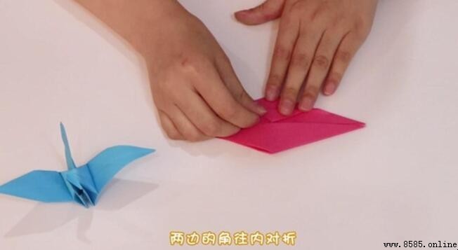 千紙鹤的折法:11步轻松完成