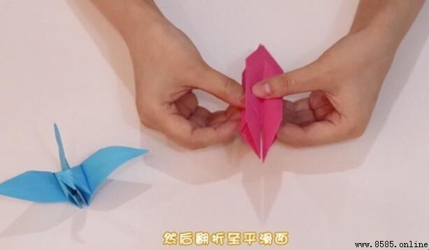 千紙鹤的折法:11步轻松完成