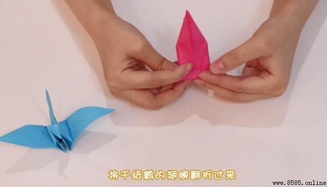 千紙鹤的折法:11步轻松完成