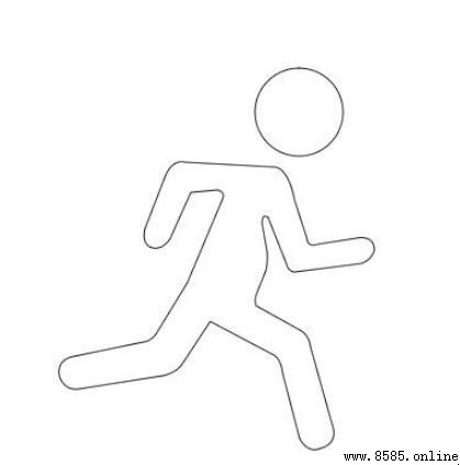 如何畫跑步簡筆畫:5 個步驟圖解