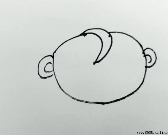 艾莎公主簡筆畫步驟教學
