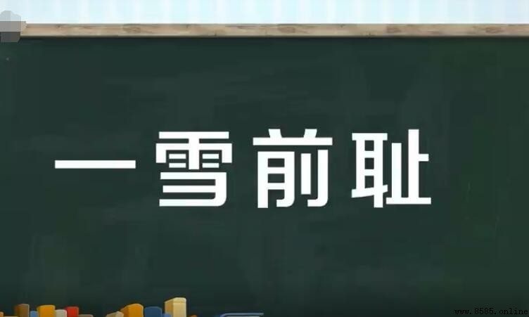 一雪前恥的意思與用法