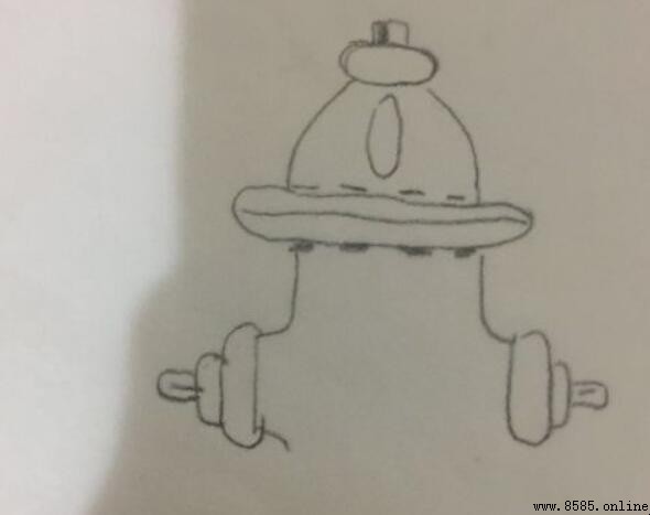 消防栓简笔画绘制步骤指南