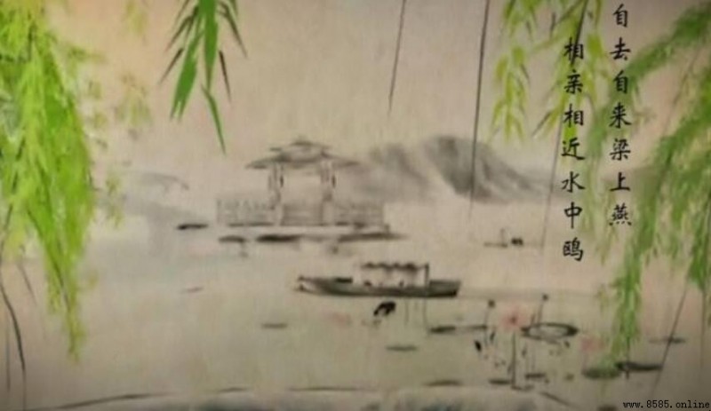 《江村》的創作背景是什麼