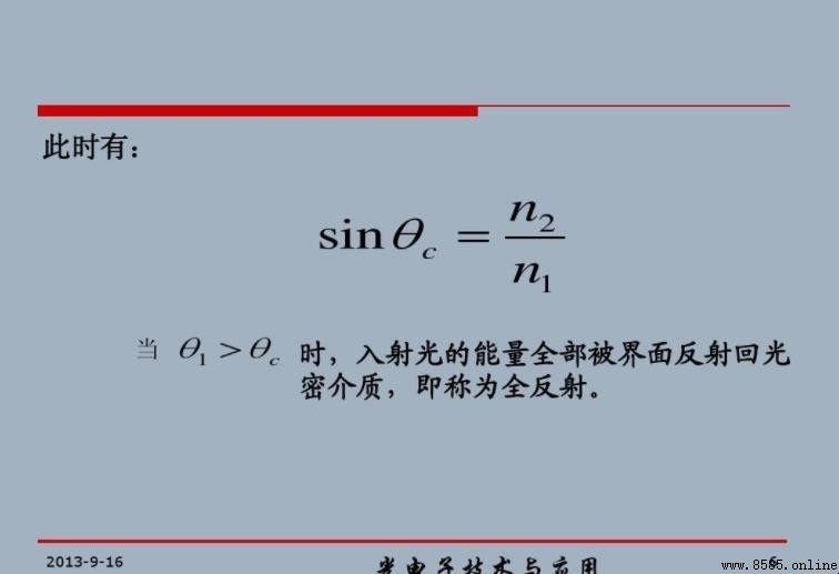 光密介質定義與性質解析