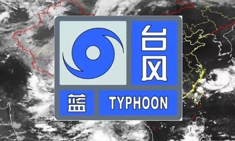 台風藍色預警含義及發動標準