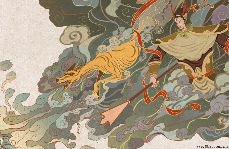 劈山救母神話形象解析:二郎神的孝傳說與形象塑造