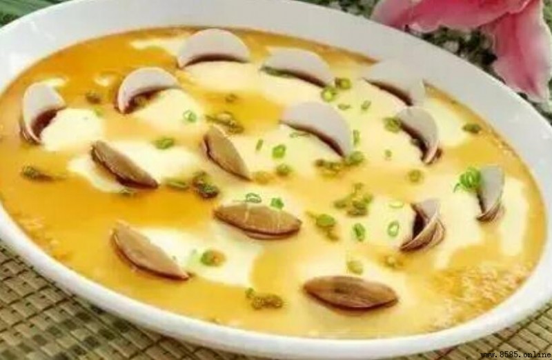 花蛤蒸蛋的做法