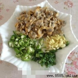 香炒花蛤肉的家常做法