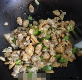 香炒花蛤肉的家常做法