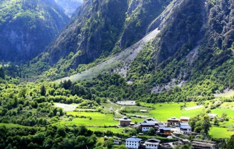 香格裡拉地形地貌解析