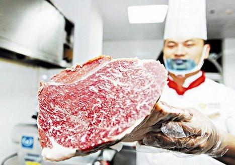武汉雪花牛肉每斤售价近2千 1头牛可买宝马马车