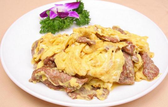 滑蛋炒牛肉營養食譜