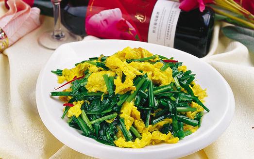 韭菜鸡蛋的功效与做法