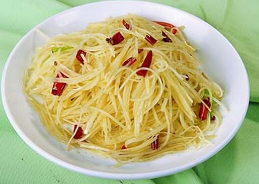 美味土豆絲的必備訣竅