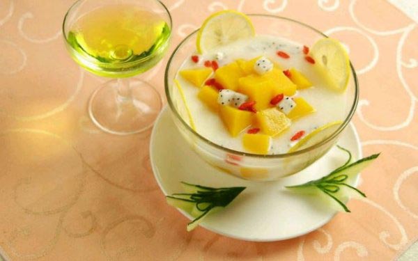 初秋芒果酸奶:護腸小點心增強抵抗力