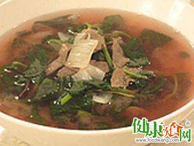 春天喝馬齒苋豬肝湯有明目作用 春天喝馬齒苋豬肝湯 滋肝明目改善視力