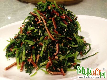 春季家常菜：芝香马兰头的做法