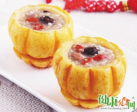 冬季養生粥：薏米南瓜美膚粥