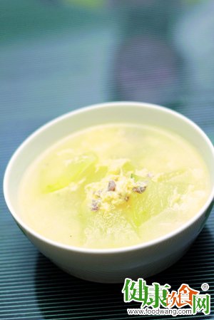 夏日消暑冬瓜蛋花湯:養胃清熱美味