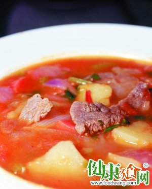 夏日解暑必喝！番茄牛肉罗宋汤开胃美味