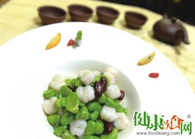 春季時蔬｜蠶豆炒蝦仁：鮮嫩清爽的腦力工作者佳選