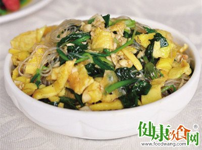 春季菜譜：蛋香蒲公英
