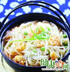 冬季養生食譜：鮮蝦蘿卜絲