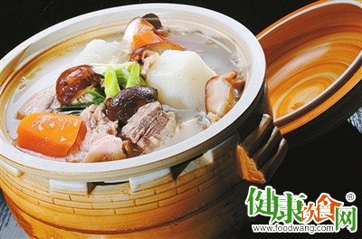冬季養生食譜：羊肉燉白蘿蔔