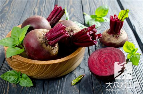 甜菜根的7大禁忌與4大功效