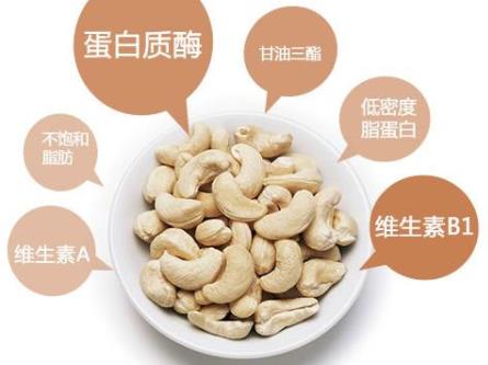 腰果的營養價值 與功效作用