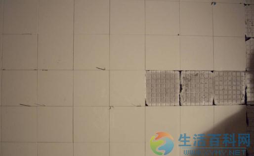 瓷磚脫落如何自行修補？