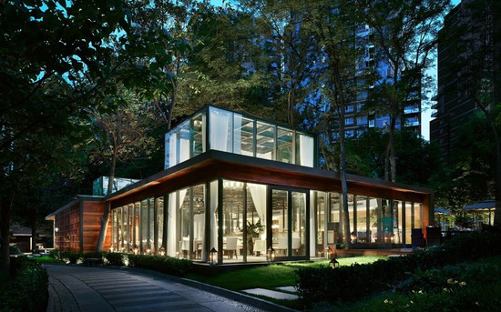 羅蘭湖餐廳裝修設計：自然建築的完美呈現