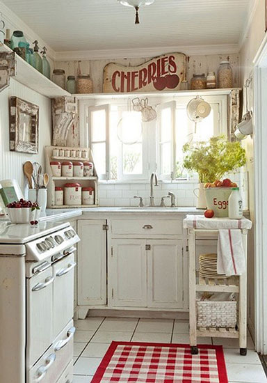 2016年开放式厨房装修效果图：小户型扩容设计灵感
