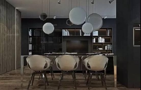 黑色系公寓設計圖輯
