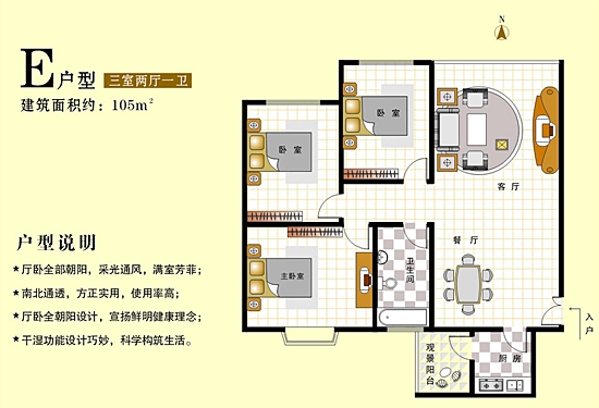 如何看懂户型图:尺寸、色彩与布局要点
