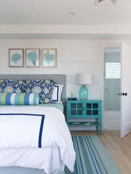 10款素雅卧室装修案例：地中海、北欧风与田园风格设计灵感