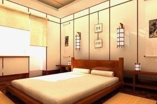 最新日式风格卧室装修效果图