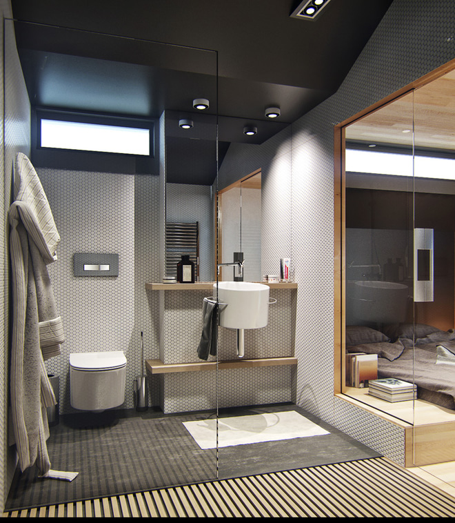 50㎡原木風簡約Loft：空間巧思與溫馨共存