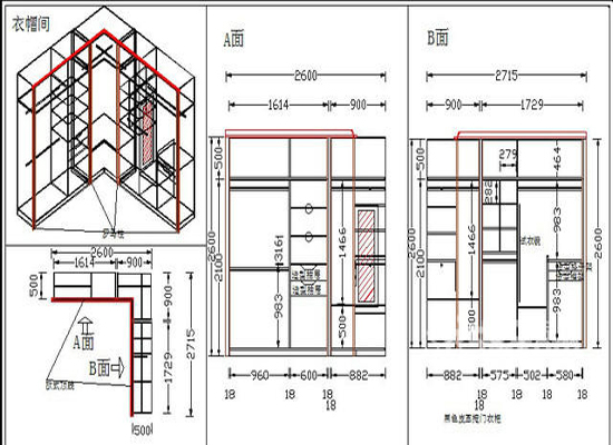 衣帽間尺寸標準與規格 怎麼確定大小