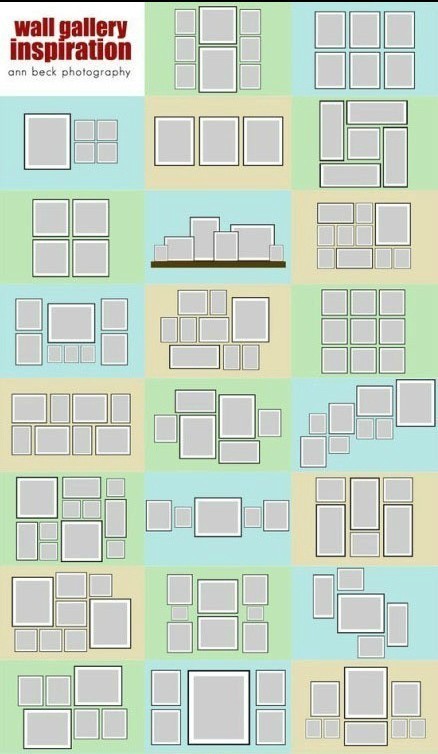 實用的照片排版、照片牆布局參考