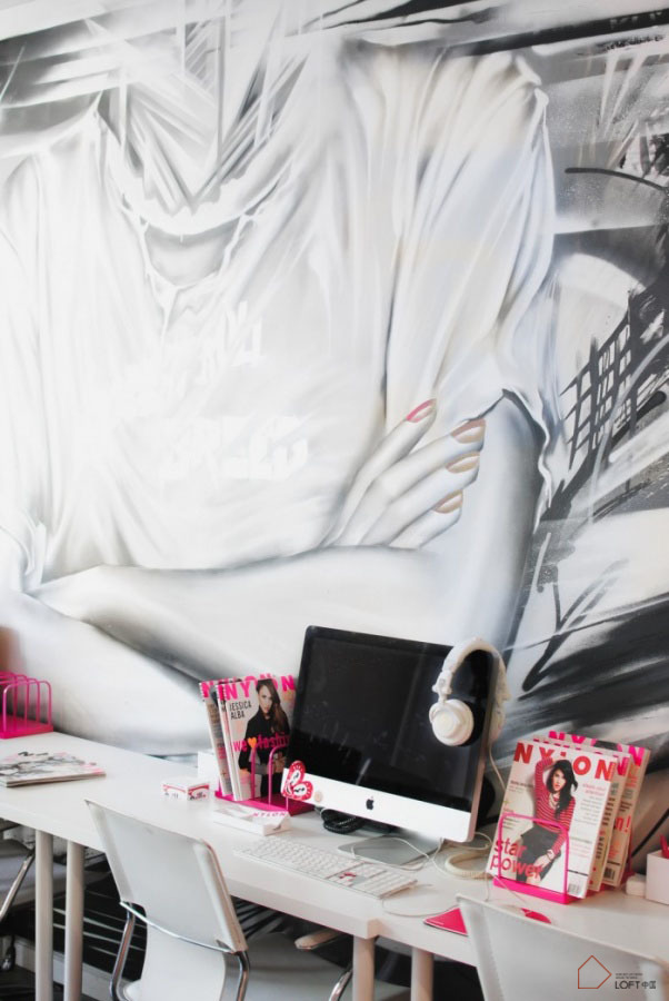 Nylon 雜誌社辦公室裝修設計：時尚空間的創意變革