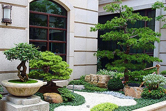 新型日式庭院设计图赏:自然美学与休闲空间的完美融合