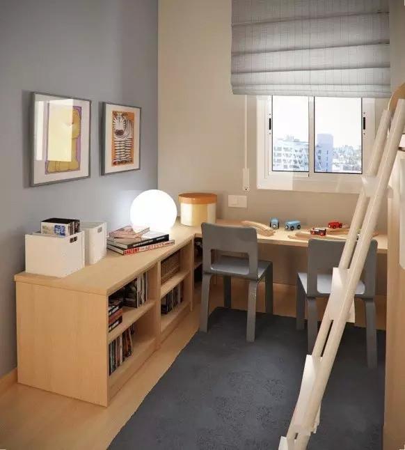 小户型卧室兼书房的6种巧妙设计
