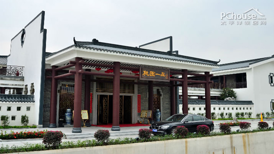 嶺南建築新設計,打造古樸雅致餐廳