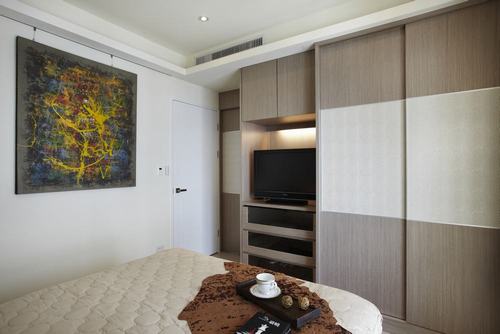 110㎡欧式低调奢华风小豪宅设计效果图
