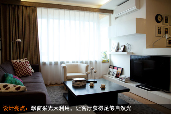 老房格局微調變現代簡約風格美宅設計