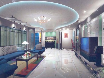 客廳石膏線吊頂效果圖:多款風格設計展示