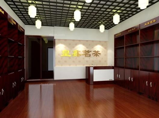 茶叶专卖店装修效果图